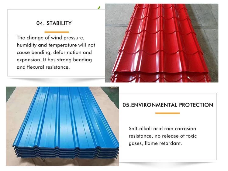 PPGL Prepainted Aluzinc Steel Roofing Sheets 