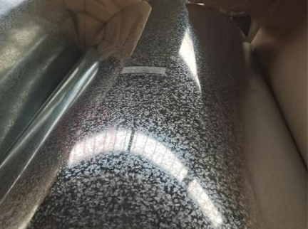 Spangle Zinc Coated Roofing Materials Galvanized Steel Coil Spangle Zinc Coated Roofing Materials Galvanized Steel Coil